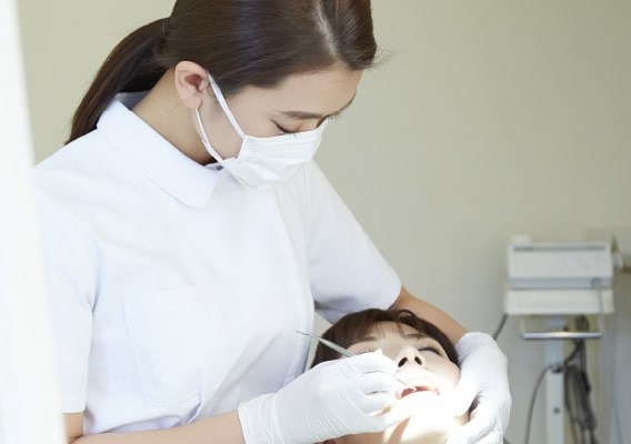 歯科予防処置の写真